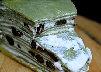 抹茶千層